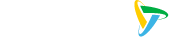 Logo BetPlay blanco y azul con icono de triángulo verde, amarillo y azul